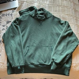 American Eagle Forest Green Oversized Hoodie